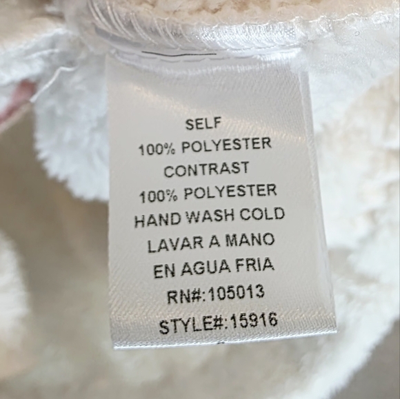 Andree By Unit Half Zip Oversized Colorblock Women's Fleece Sweater Size S - Picture 6 of 7